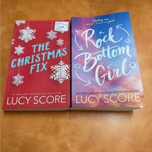 Lucy Score Book Set - Red and Blue Covers